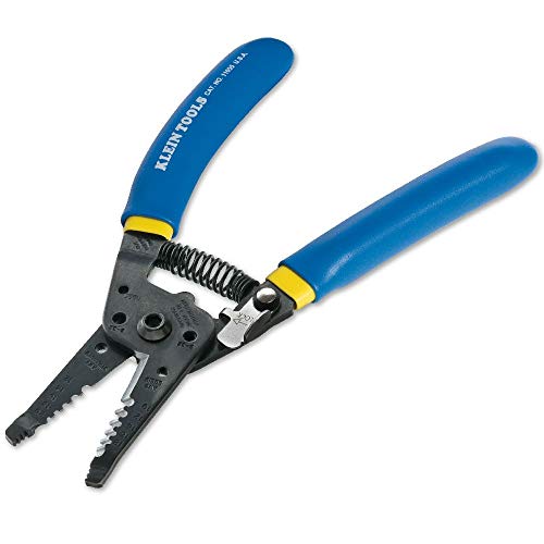 Klein Tools 11055 Wire Cutter and Wire Stripper, Made in Usa, Stranded Wire Cutter, Solid Wire Cutter, Cuts Copper Wire