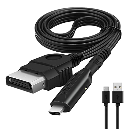 HD Link HDMI Cable for Original Xbox to HDMI Adapter Video Audio Converter Adapter for Original Xbox Console Signal to 1080/720p Output (1M(3.2FT)