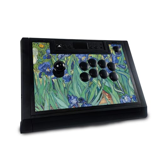 Gaming Skin Compatible with Hori Fighting Stick Alpha (PS5, PS4, PC) - Irises - Premium 3M Vinyl Protective Wrap Decal Cover - Easy to Apply | Crafted in The USA by MightySkins