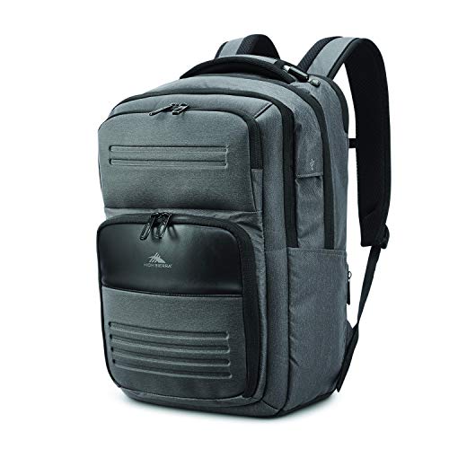High Sierra Endeavor Elite 2.0 Laptop Backpack, Grey Heather, One Size