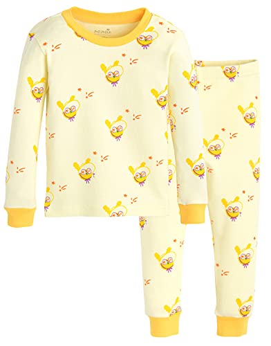 moimoln Baby Girls Boys Unisex Cotton Modal Long-Sleeve Snug fit Pjs Pajama Sleepwear Spark 12-18m