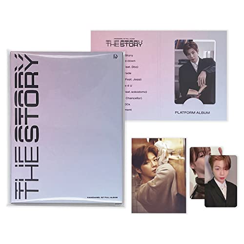 KANG DANIEL - 1st Full Album [The Story] (Platform Ver.) Card Holder + PVC Photocard Album + Photocard + Post Card