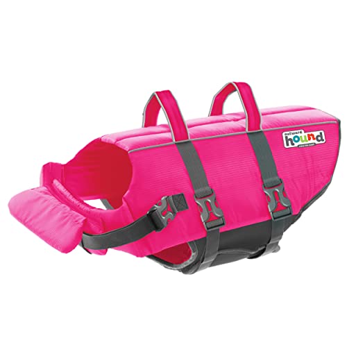 Outward Hound Granby Splash Pink Dog Life Jacket, Large