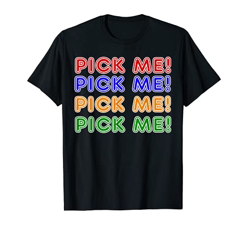 Game Show Buzzers Pick Me Game Show Host Costume T-Shirt