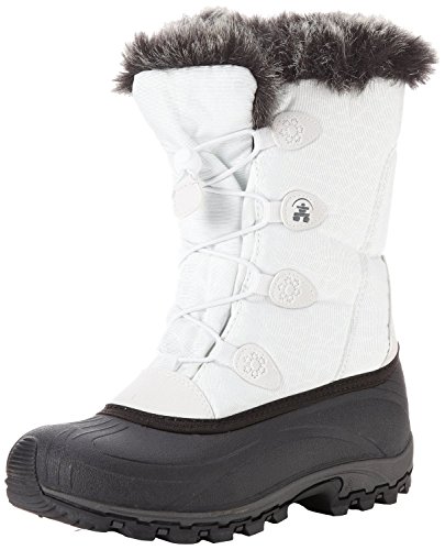 Kamik Women's Momentum Snow Boot,White,11 M US