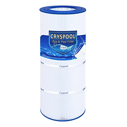 CRYSPOOL 09028 Filter Compatible with CC100, Clean & Clear CCRP100, R173215, Predator-100, Posi-Clear PXCRP 100, PAP100, C-9410,FC-0686, 100 Sq. Ft Pool Filter Cartridge, 1 Pack