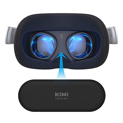 KIWI design Lens Protector Cover Compatible with Vision Pro, Quest 3/2/1, Rift S, Valve Index, Pico 4 and HP Reverb G2, Protects Lens from Sunlight, Scratches and Dust