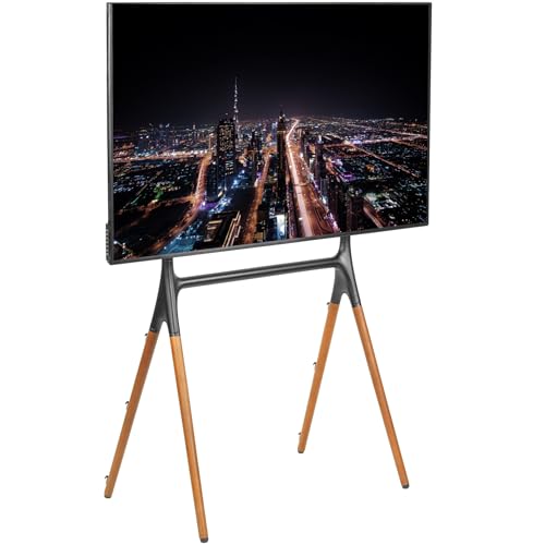 VIVO Artistic Easel 49 to 70 inch LED LCD Screen, Studio TV Display Stand, Adjustable TV Mount with 4 Legs STAND-TV70A