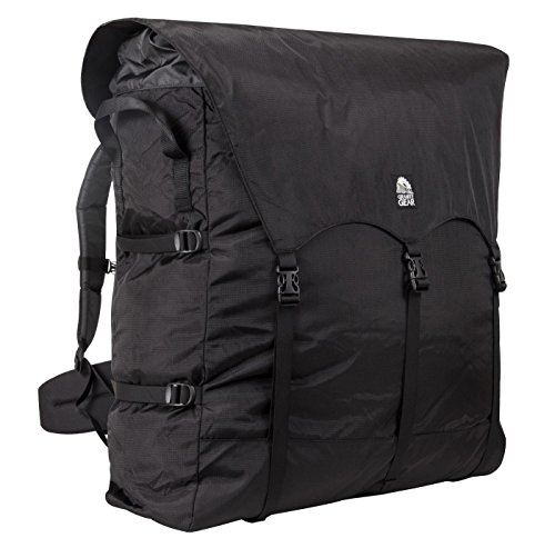 Granite Gear Traditional #4 Outfitter Series Portage Backpack - Black/Chromium