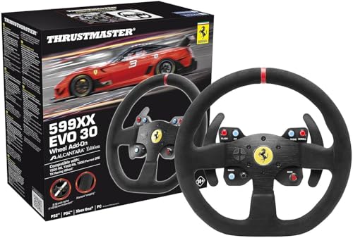 Thrustmaster F599XX EVO 30 Wheel Alcantara Edition Add-On (Compatible with XBOX Series X/S, One, PS5, PS4, PC)
