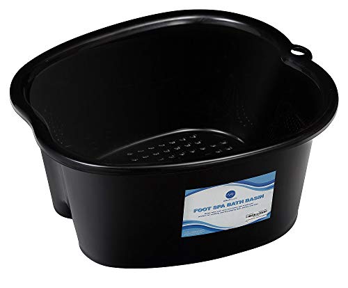 AllSett Health Foot Soaking Bath Basin – Large Size for Soaking Feet | Pedicure and Massager Tub for at Home Spa Treatment | Callus, Fungus, Dead Skin Remover