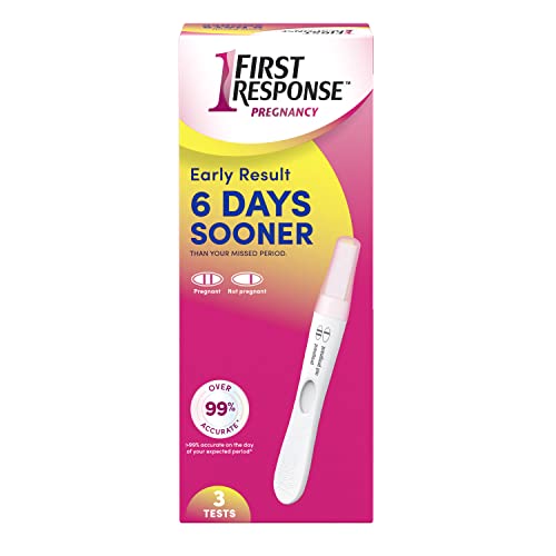 First Response Early Result Pregnancy Test, 3 Count(Pack of 1)(Packaging & Test Design May Vary)