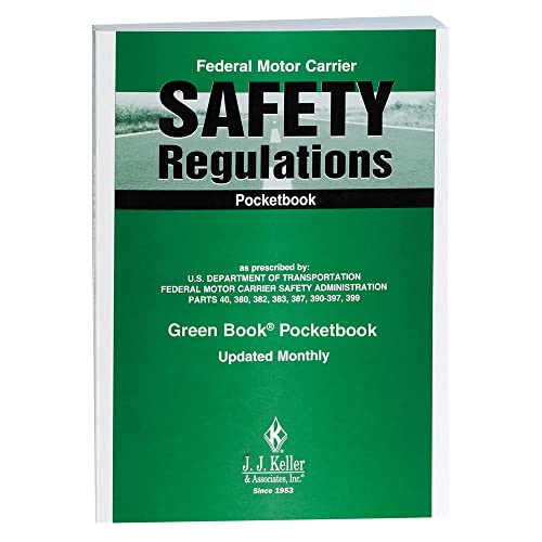 Federal Motor Carrier Safety Regulations Pocketbook (Softbound, English, 5x7inches) - FMCSR Handbook Gives Drivers Easy Access to Federal Motor Carrier Safety Regulations - J. J. Keller & Associates