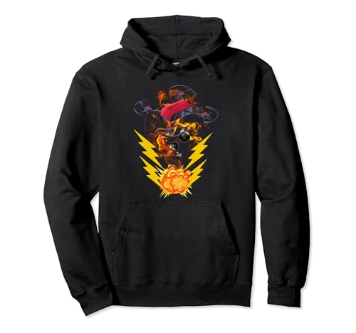 Drone Attack Striker Tees Sky Drone Lovers Pullover Hoodie