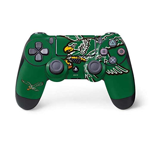 Skinit Decal Gaming skin compatible with PS4 Controller - Officially Licensed NFL Philadelphia Eagles Retro Logo Design