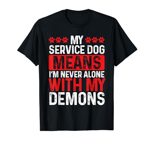 Support Animal Harness for Dogs Service Dog Training Patch T-Shirt