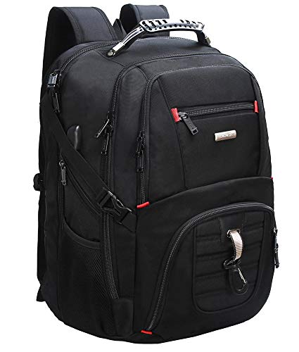 FreeBiz Laptop Backpack 19 Inches computer Bag 50 L Large Travel backpack with USB Charging Port
