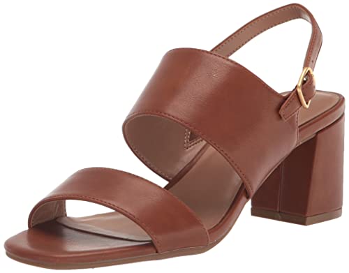 Aerosoles Women's EMMEX Heeled Sandal, Dark Tan, 8.5