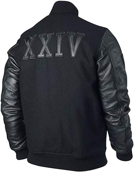 Kobe Destroyer XXIV Battle Michael B Jordan Leather Sleeves Jacket (2X-Large)