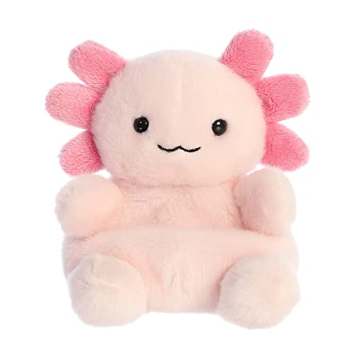 Aurora Adorable Palm Pals Ax Axolotl Stuffed Animal - Pocket-Sized Play - Collectable Fun - Pink 5 Inches