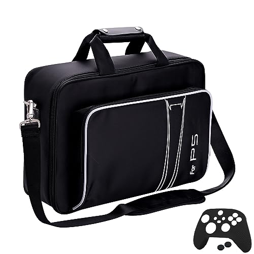 BEDAIL P5 Case Storage Bag, Carrying Case Compatible with P5 Disk and Digital Edition, Travel Bags for Controller, Included Silicone Cover Protector