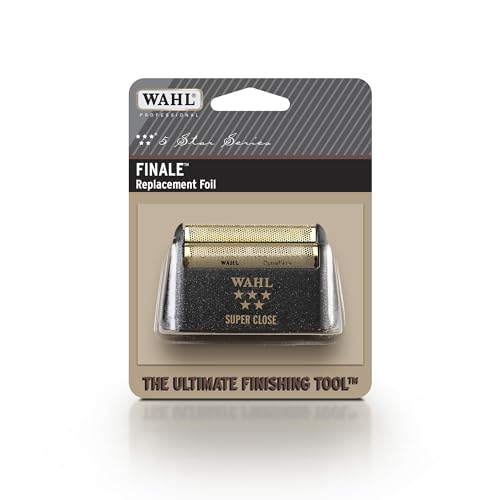 Wahl Professional 5 Star Series Finale Shaver Super Close Replacement Foil #7043-100, Shaving for Professional Barbers and Stylists