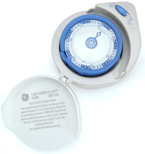 GE Home Security 7-Day Timer On/Off Schedule- GE 50461