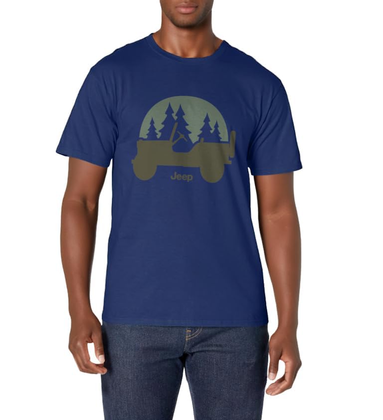 Jeep Willys Trees T-Shirt