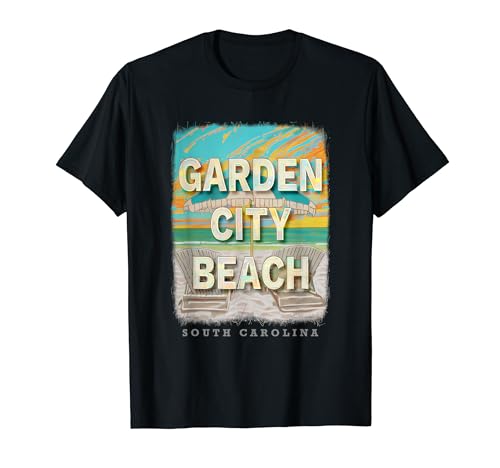 Garden City Beach South Carolina SC Beach Bliss SD816 T-Shirt
