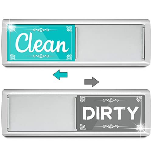 psler Dirty Clean Dishwasher Magnet - Dishwasher Magnet Clean Dirty Sign Magnet for Dishwasher Dish Bin That Says Clean or Dirty Refrigerator for Kitchen Organization and Storage Necessities