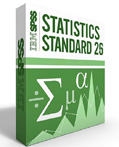 IBM SPSS Statistics Grad Pack Standard V26.0 6 Month License for 2 Computers