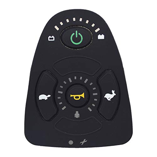 AlveyTech Rubber Keypad for the 4 Key Dynamic Shark DK-REMD01 and DK-REMD02 - Fits Power Wheelchairs, Drive Titan X23, Golden Alante, Compass HD, Invacare Nutron, Jazzy 614 HD, PaceSaver Scout Boss