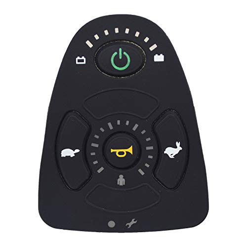 AlveyTech Rubber Keypad for The 4 Key Dynamic Shark DK-REMD01 and DK-REMD02 - Fits Power Wheelchairs, Drive Titan X23, Golden Alante, Compass HD, Invacare Nutron, Jazzy 614 HD, PaceSaver Scout Boss