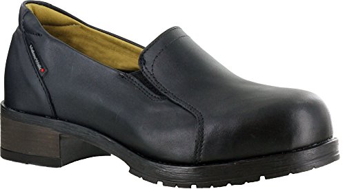 Safety Shoe, Steel Toe, Slip On, 8-1/2D, PR