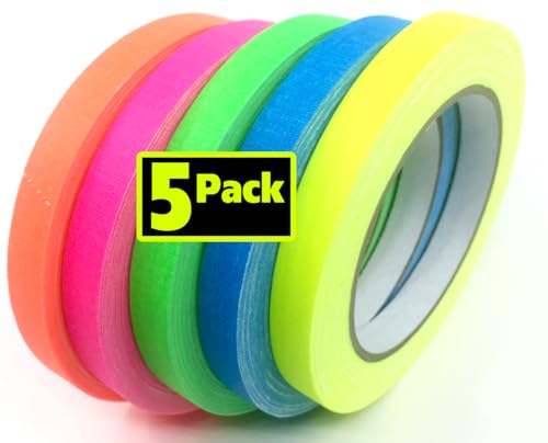 Gaffer Power Spike Tape | USA Quality Gaffer Tape | 5 Bright Colors