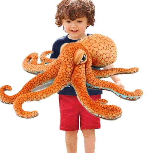 Octopus Stuffed Animal-Octopus Toy -Children's Pillow 19.6 inches Marine Animals Toy Gifts for Kids