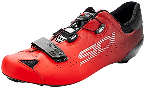 Sidi Sixty Road Shoes Black Red Size 46