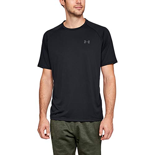 Under Armour Men's UA Tech 2.0 Short Sleeve 3XLT Black