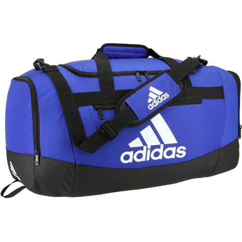 adidas Unisex Adult Defender 4 Medium Duffel Bag, Team Royal Blue, One Size