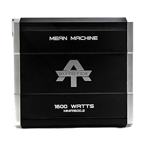 AutoTek MMA1600.2 The Mean Machine (r) 2-Channel Class Ab Amp (1,600W)