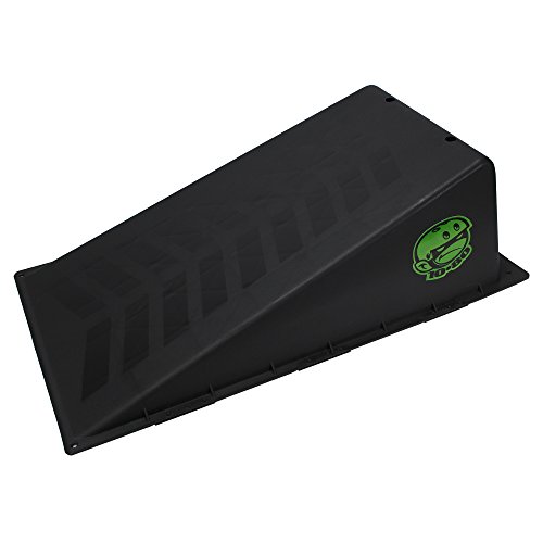 Ten-Eighty Mini Kicker Launch Ramp for Skates, Skateboards, Bikes, and Scooters, Black