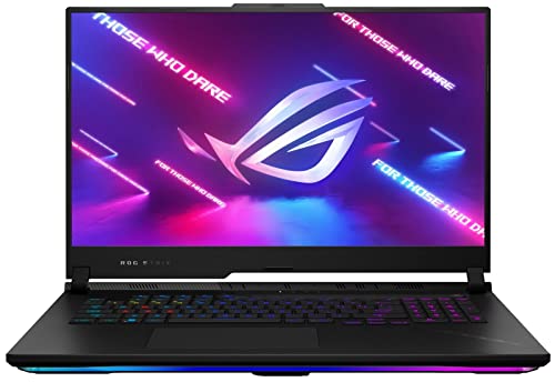 ASUS ROG Strix Scar 17 X3D (2023) Gaming Laptop, 17.3” QHD 240Hz/3ms, 100% DCI-P3 Display, GeForce RTX 4090, AMD Ryzen 9 7945HX3D, 32GB DDR5, 2TB PCIe SSD, Wi-Fi 6E, Windows 11 Pro, G733PYV-XH97