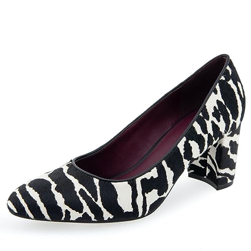 Aerosoles Women's Betsy Pump, Zebra Haircalf, 8.5