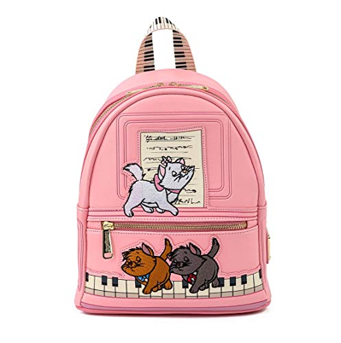 Loungefly Disney Aristocats Piano Kitties Womens Double Strap Shoulder Bag Purse