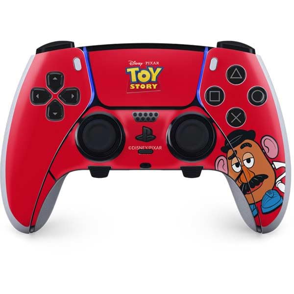 Skinit Decal Gaming Skin Compatible with PS5 DualSense Edge Pro Controller - Officially Licensed Disney Toy Story Mr Potato Head Design