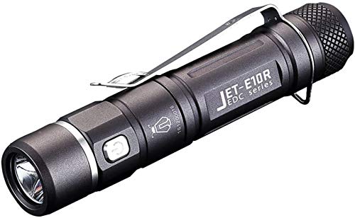 JETBEAM E10R Max.650 Lumen High Brightness 4 Modes EDC Flashlight(Battery not included)