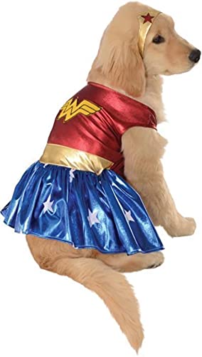 DC Comics Pet Costume, Small, Wonder Woman