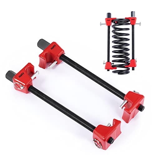 Orion Motor Tech Spring Compressor, Strut Spring Compressor with 10.6' Range, Dual Heavy Duty Coil Spring Compressor Tool with Locking Pins, 13/16” Socket 1/2' Drive to Compress The Coil Spring