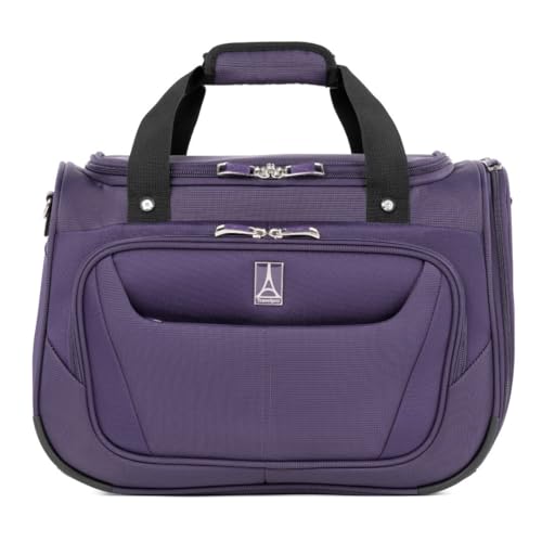 Travelpro Maxlite 5 Softside Lightweight Underseat Carry-On Travel Tote, Overnight Weekender Bag, Men and Women, Imperial Purple, 18-Inch