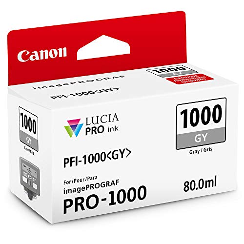 CanonInk Lucia PRO PFI-1000 Gray Individual Ink Tank